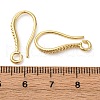 Brass Earring Hooks KK-D378-01G-3