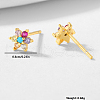 S925 Sterling Silver Cubic Zirconia Stud Earrings YO8551-1-5