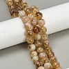 Natural Citrine Beads Strands G-U026-A04-10mm-1