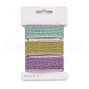 9 Yards 3 Styles Polyester Ribbon SRIB-A014-K01-4