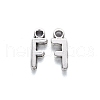 Tibetan Style Alloy Pendants X-TIBE-S108-108F-AS-RS-2