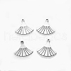 Non-Tarnish 201 Stainless Steel Pendants STAS-G296-15P-2