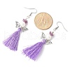 Angel 304 Stainless Steel Dangle Earrings EJEW-MZ00410-04-4