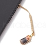 Golden Alloy Enamel Mobile Straps HJEW-JM02063-3