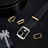 Brass Loop Keepers KK-WH0083-09B-G-2