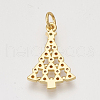Brass Cubic Zirconia Pendants & Stud Earrings & Adjustable Rings Jewelry Sets SJEW-S043-05-7