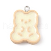 Opaque Resin Pendants RESI-D064-03P-05-1