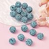 Pave Disco Ball Beads RB-Q195-10mm-202-4
