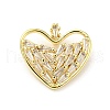 Brass with Cubic Zirconia Pendants FIND-Z023-01E-1