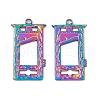 Ion Plating(IP) 304 Stainless Steel Pendants STAS-B031-10R-2
