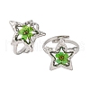 304 Stainless Steel Adjustable Open Cuff Statement Rings RJEW-C083-19P-02-4
