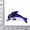 Handmade Silver Foil Lampwork Pendants LAMP-T023-15A-3