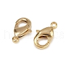 Brass Lobster Claw Clasps KK-902-G01-2