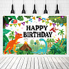 Polyester Hanging Banners Children Birthday AJEW-WH0190-030-4