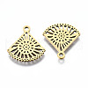 201 Stainless Steel Pendants STAS-Q240-037G-2