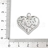 Brass Micro Pave Cubic Zirconia Pendants KK-R221-01P-05-3
