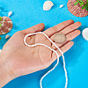  1 Strand Natural Trochus Shell Rondelle Beads Strands SSHEL-TA0001-16A-6