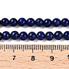 Dyed Natural White Jade Beads Strands G-T140-4mm-B12-5