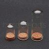 Glass Dome Cloche Cover AJEW-P043-1