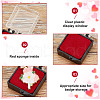Plastic Box with Flocking Blister CON-WH0106-11C-5