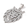 Non-Tarnish 201 Stainless Steel Pendants STAS-A094-04D-P-2