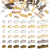   720Pcs 36 Style Iron Ribbon Crimp Ends FIND-PH0004-80-1