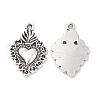 Tibetan Style Alloy Pendants PALLOY-R143-16AS-2