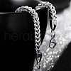 Stainless Steel Card Paper Chains Link Bracelets PW-WGB56CD-01-3