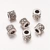 Antique Silver CCB Plastic Spacer Beads X-PCCBH367Y-1
