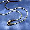 Ion Plating(IP) 304 Stainless Steel Snake Chain Necklaces NJEW-F112-31-1