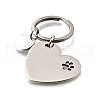 304 Stainless Steel Keychains KEYC-K024-01P-2
