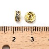 316 Surgical Stainless Steel Rhinestone Spacer Beads STAS-L285-001G-01-1-3