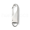 304 Stainless Steel Keychain Clasps STAS-U051-02B-P-1