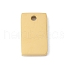 304 Stainless Steel Stamping Blank Tag Charms STAS-D365-07G-1