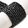 Natural Black Sapphire Beads Strands G-G259-B02-3x3mm-2