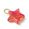 Transparent Acrylic Pendants PALLOY-JF03549-4