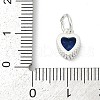 Brass Micro Pave Cubic Zirconia Pendants KK-H204-01S-01-3