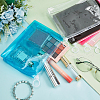 WADORN 10Pcs 5 Colors Transparent PVC Cosmetic Storage Zipper Bags ABAG-WR0001-04-4