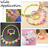 SOFPLATE 500Pcs Opaque Acrylic Beads MACR-SP0001-09-6