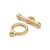 Ion Plating(IP) 304 Stainless Steel Ring Toggle Clasps STAS-A092-09G-G-2