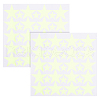Star Fluorescent PVC Wall Stickers DIY-WH0308-235-1