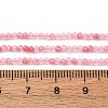 Natural Rhodonite Beads Strands G-Z083-A01-2mm-5