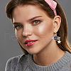 ANATTASOUL 4 Pairs 4 Style Spaceman & Moon & Star Alloy Enamel Stud Earrings Set EJEW-AN0001-42-6