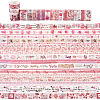 20pcs 5 Styles Scrapbooking Stickers DIY-TAC0029-03D-11