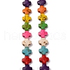 Synthetic Turquoise Beads Strands G-C147-07-1