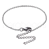 304 Stianless Steel Cable Chain Bracelet Making STAS-CJ0001-134P-5