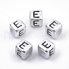 Plated Acrylic Beads X1-PB43C9308-E-1