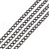 Aluminium Twisted Curb Chains CHA-TA0001-03B-4