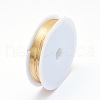 Eco-Friendly Round Copper Jewelry Wire X-CWIR-P001-01-0.8mm-2