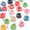 Epoxy Resin Pendants RESI-S400-012-1